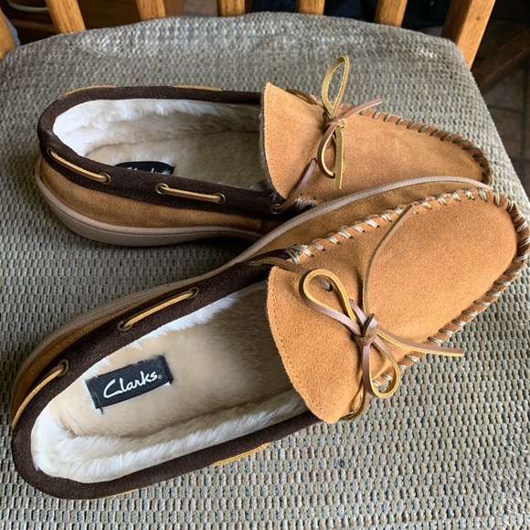 clarks slippers mens sale